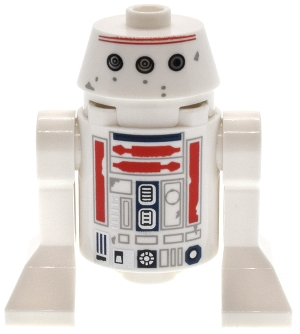 Lego Star Wars sw1403 Astromech Droid, R5-D4 - Truncated Cone Head, Dark Blue Center Panel