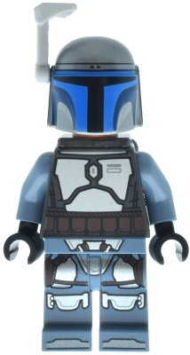 Lego Star Wars sw1433 Jango Fett - Nougat Head, Plain Arms