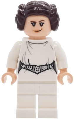 Lego Star Wars sw1459  Princess Leia - White Dress, Detailed Belt with 5 Emblems
