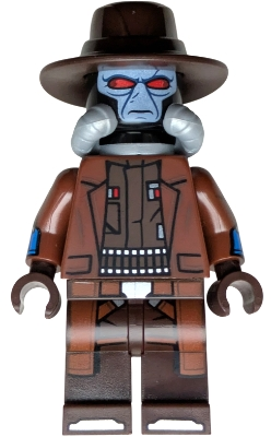 Minifig  Lego Star Wars sw1490  Cad Bane - Black Head