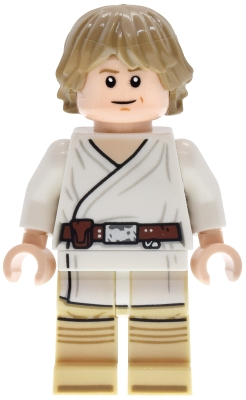 Minifig   sw1491  Luke Skywalker - SMART Minifigure, Tatooine