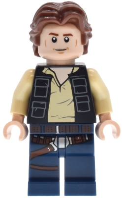 Minifig   sw1500  Han Solo - SMART Minifigure