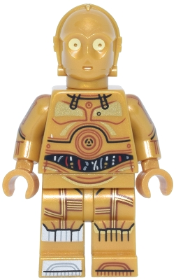 Minifig   sw1501  C-3PO - SMART Minifigure