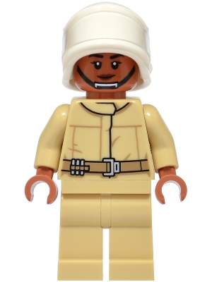 Minifig sw1503 Rebel Crew - Female, Sienna Head