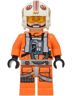 Minifig sw1505 Luke Skywalker - SMART Minifigure, Pilot Suit