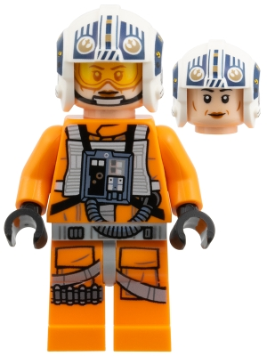 Minifig LEGO Star Wars sw1516 Colonel Ward - X-Wing Flightsuit