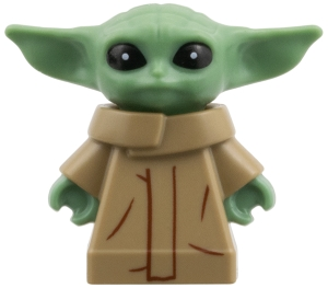 Minifig LEGO Star Wars sw1520 Din Grogu / The Child / 'Baby Yoda' - Long Robe