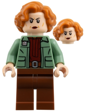 Minifig LEGO Star Wars sw1526 Colonel Ward - Sand Green Jacket, Reddish Brown Legs