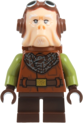 Minifig sw1543 Kuiil - Backpack