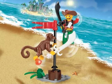 Set LEGO 4 Juniors 7081 Harry Hardtack and Monkey