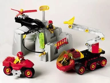 Set LEGO Action Wheelers 2914 Rescue Base