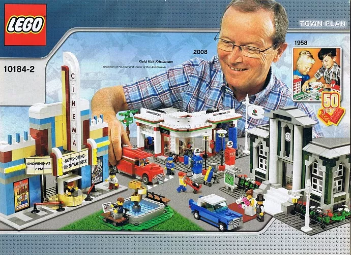Set LEGO Advanced models 10184 Town Plan