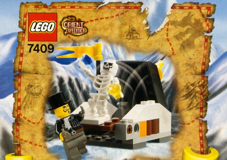 Set Lego Adventurers 7409 Secret of the Tomb