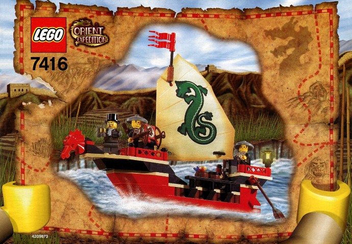 Set Lego Adventurers 7416 Emperor's Ship
