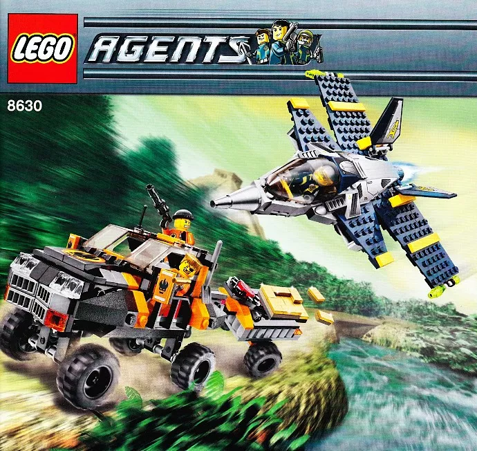 Set LEGO Agents 8630 Gold Hunt