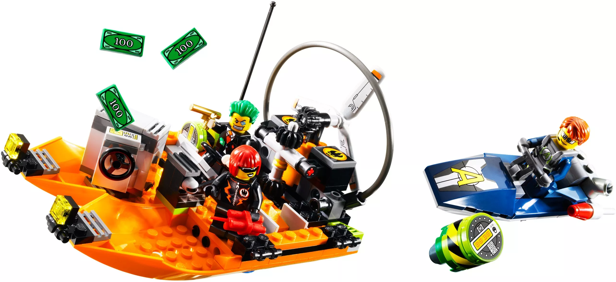 Set LEGO Agents 8968 River Heist