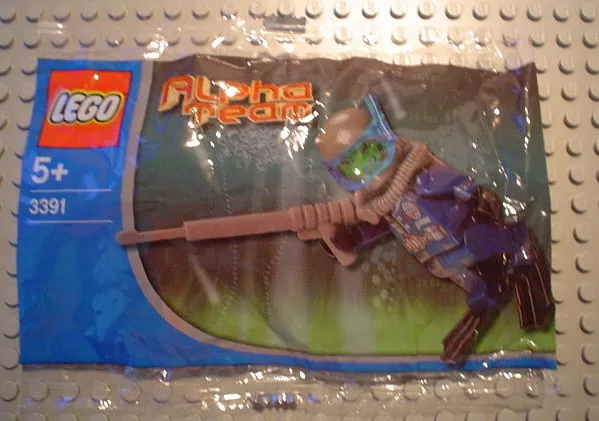 Set LEGO Alpha Team 3391 Dash the Diver