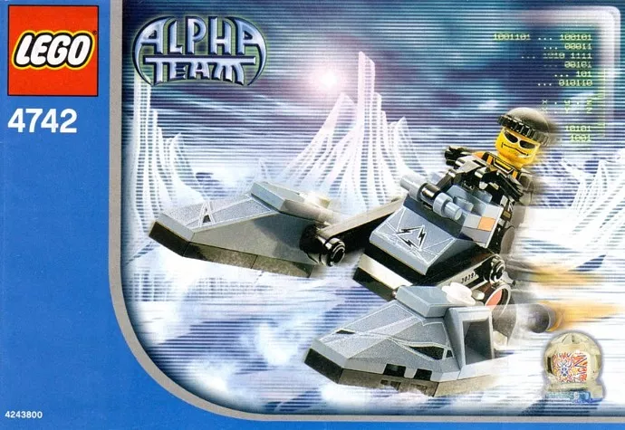 Set LEGO Alpha Team 4742 Chill Speeder