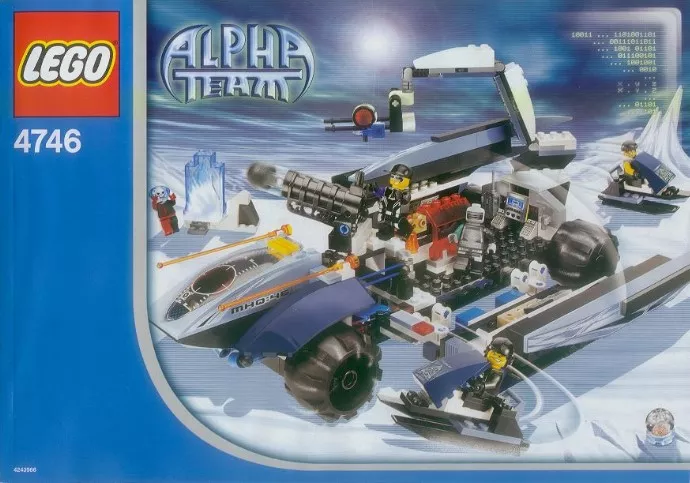 Set LEGO Alpha Team 4746 Mobile Command Centre