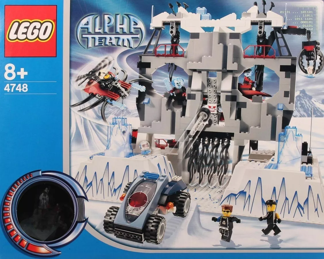 Set LEGO Alpha Team 4748 Ogel's Mountain Fortress