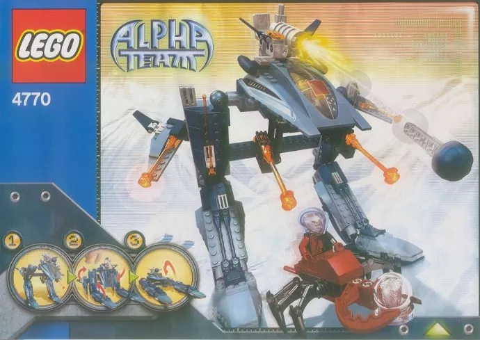 Set LEGO Alpha Team 4770 Blizzard Blaster