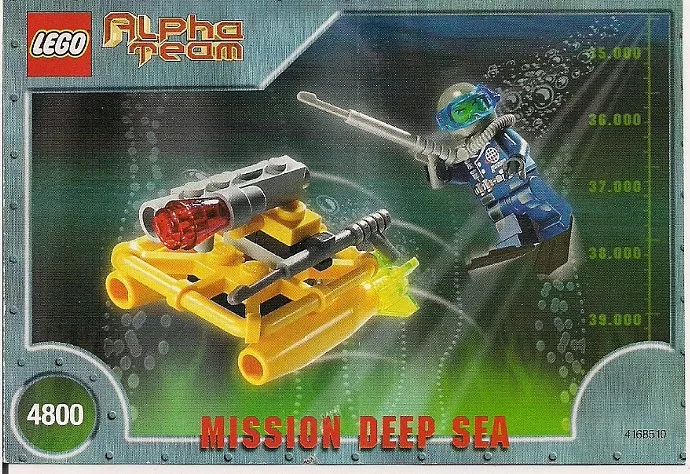 Set LEGO Alpha Team 4800 AT Jet Sub
