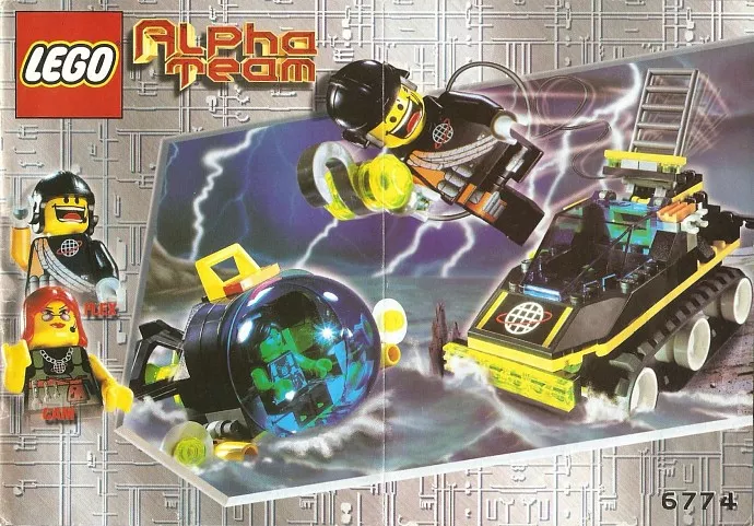 Set LEGO Alpha Team 6774 Alpha Team ATV