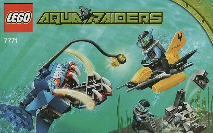 Set LEGO Aqua Raiders 7771 Angler Ambush