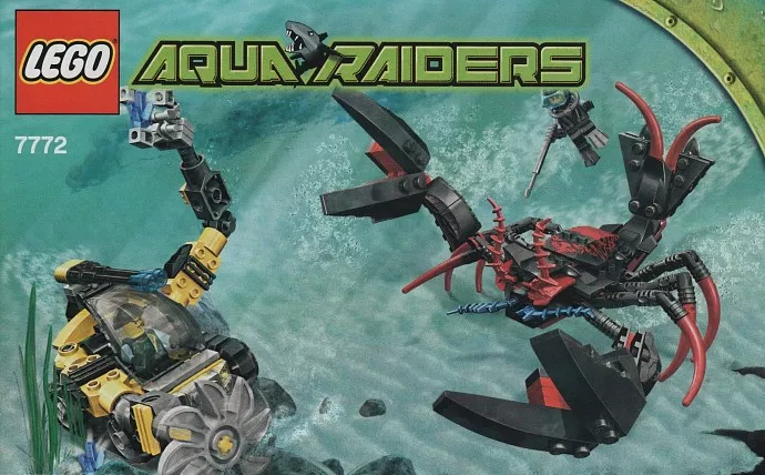 Set LEGO Aqua Raiders 7772 Lobster Strike