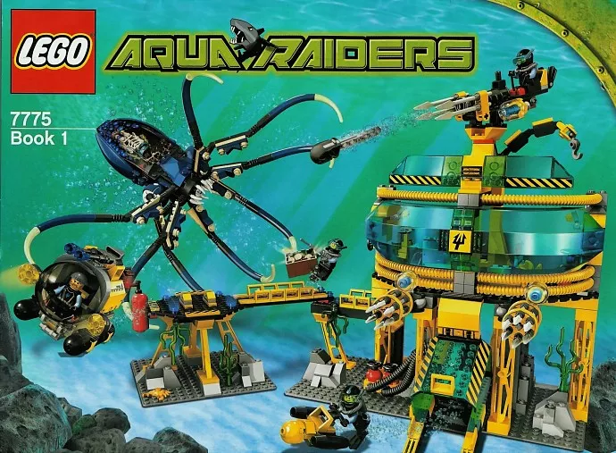 Set LEGO Aqua Raiders 7775 Aquabase Invasion