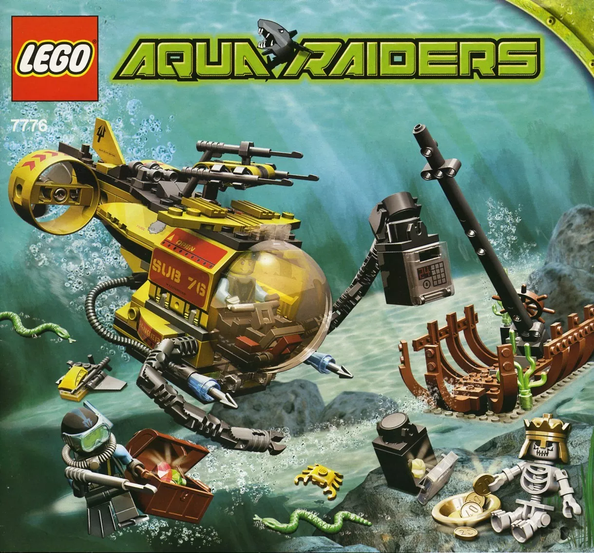 Set LEGO Aqua Raiders 7776 The Shipwreck