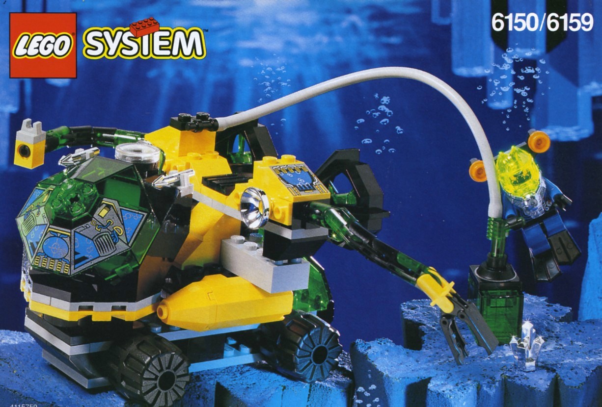 Set Lego Aquazone 6150 Crystal Detector