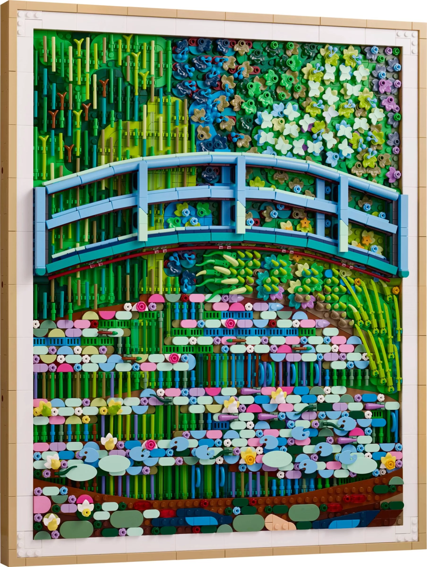 Set LEGO Art 31220 Claude Monet: le bassin aux nymphéas, harmonie verte