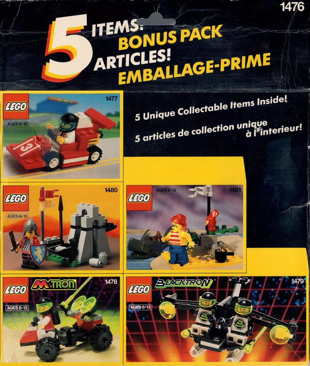Set LEGO Assorted 1476 Five Set Bonus Pack