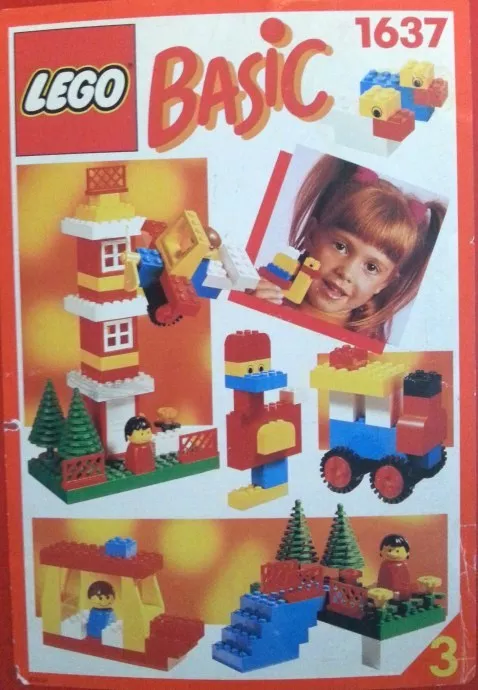 Set LEGO Basic 1637 Basic Building Set, 3+