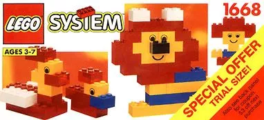 Set LEGO Basic 1668 Special Offer Trial Size