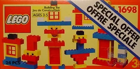 Set LEGO Basic 1698 Basic Building Set 3+, Special Offer