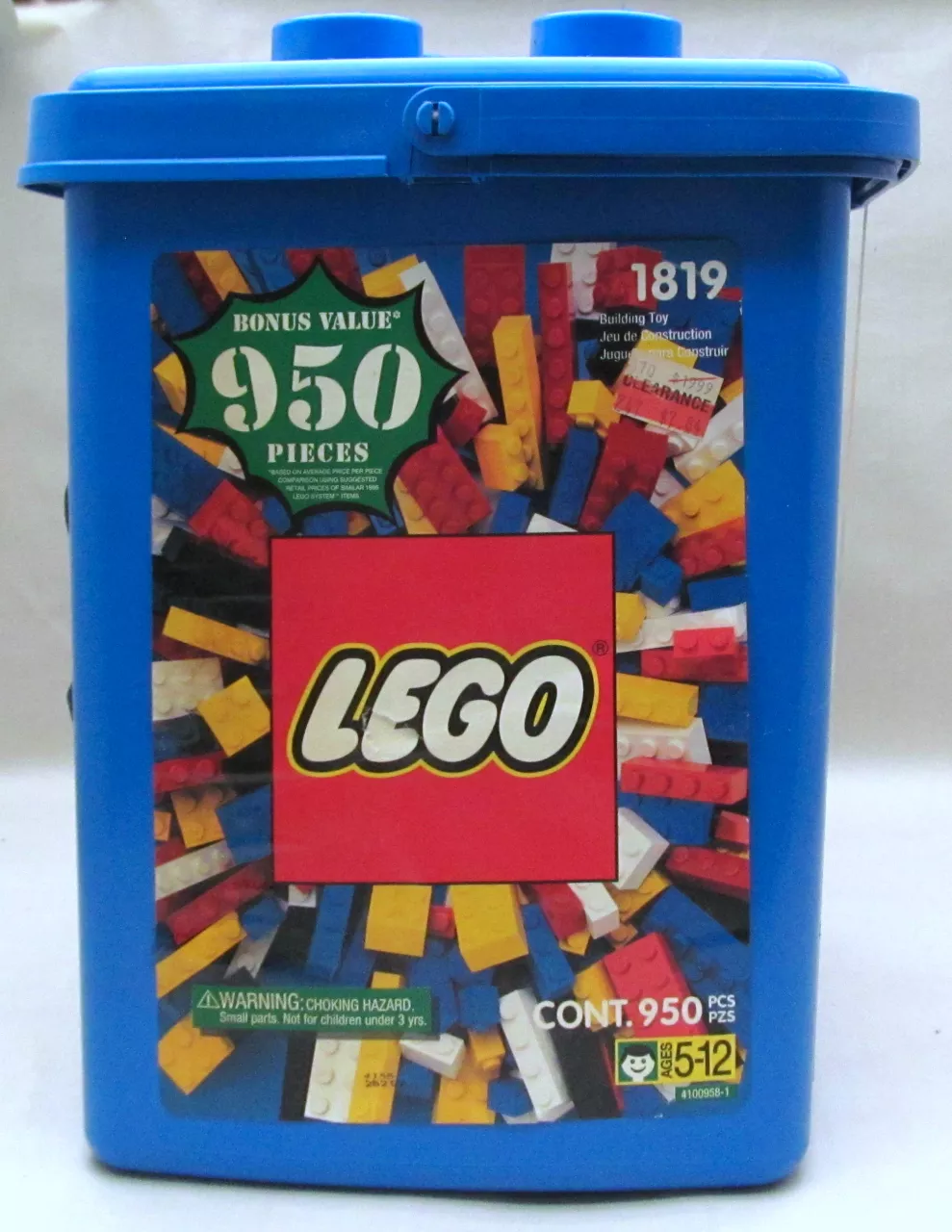 Set LEGO Basic 1819 Large Bucket
