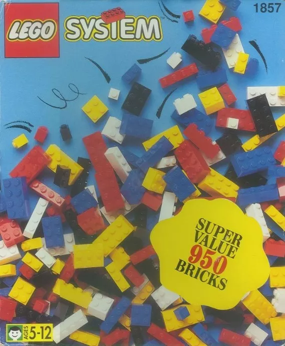 Set LEGO Basic 1857 Super Value Brick Pack