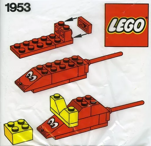 Set LEGO Basic 1953 Mouse