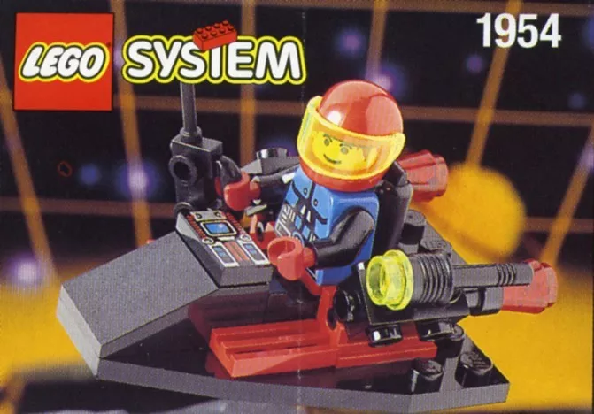 Set LEGO Basic 1954 Basic Set with Storage Case