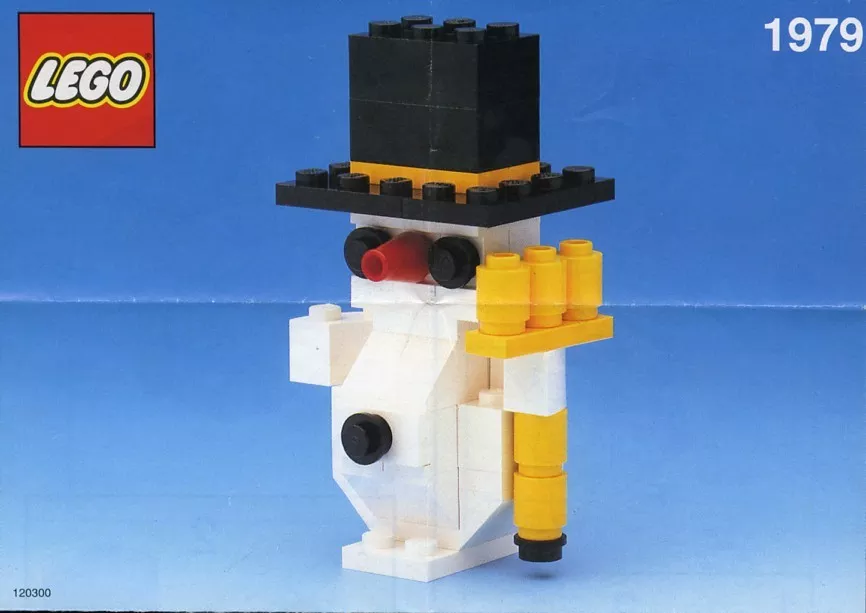 Set LEGO Basic 1979 Snowman