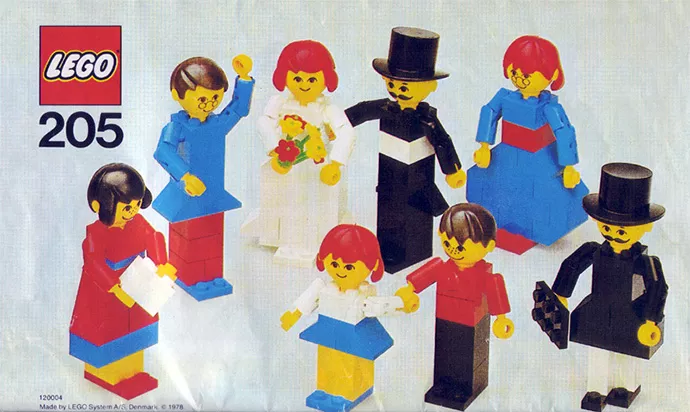 Set LEGO Basic 205 People Set