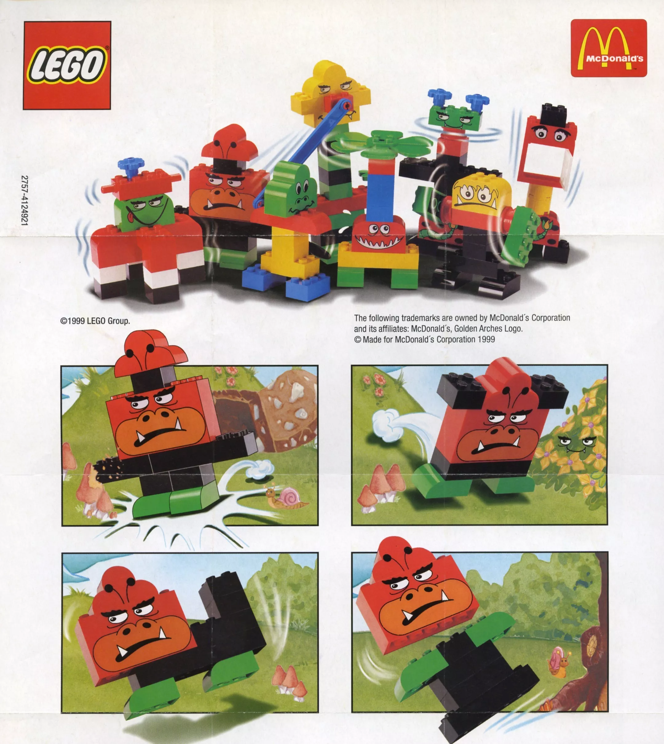 Set LEGO Basic 2757 Bad Monkey