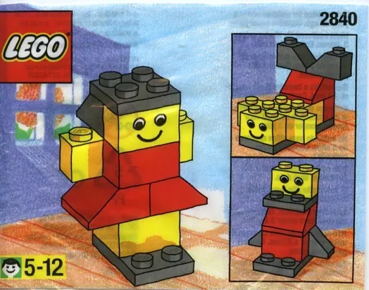 Set LEGO Basic 2840 Girl