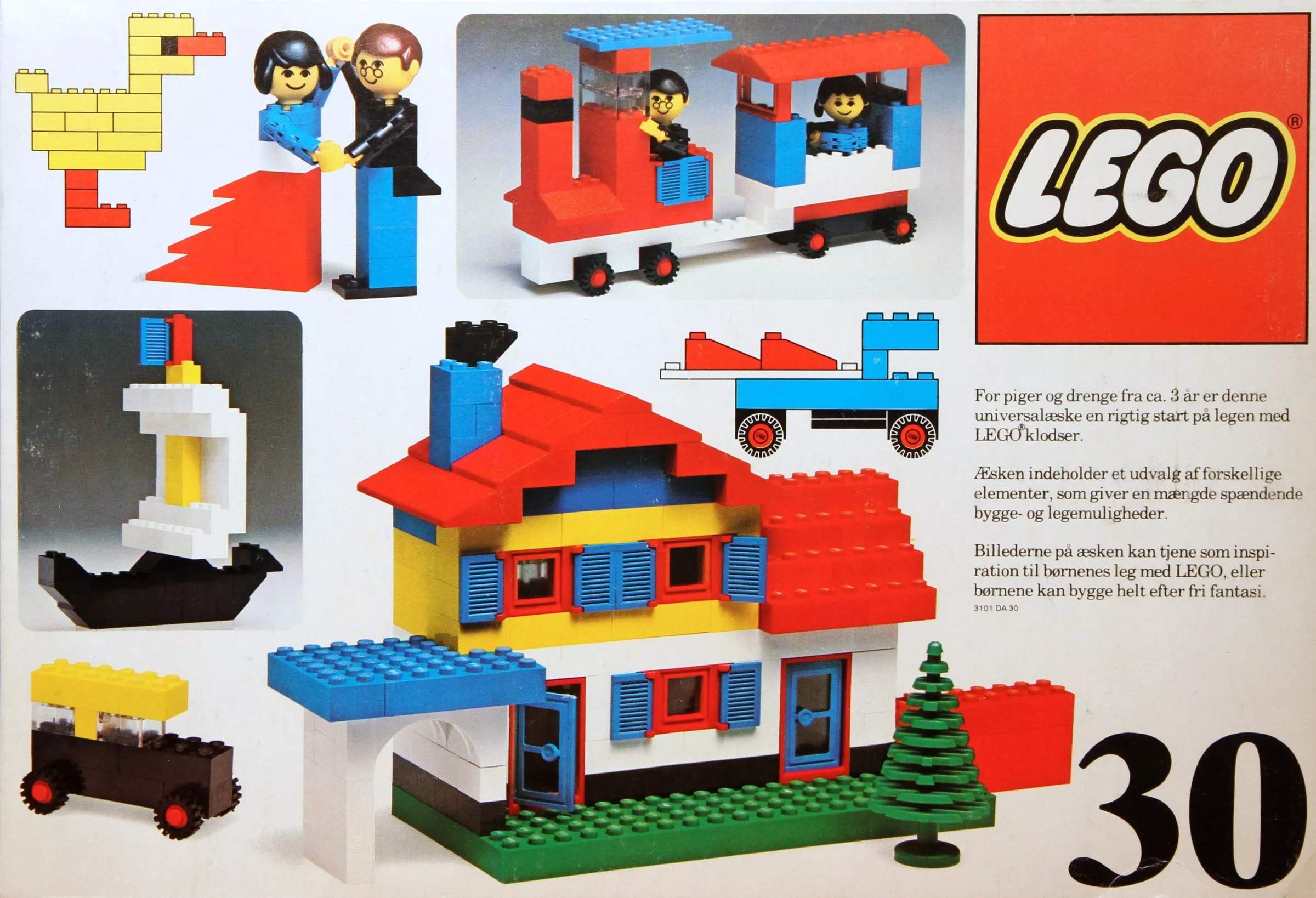 Set LEGO Basic 30 Basic Building Set, 3+