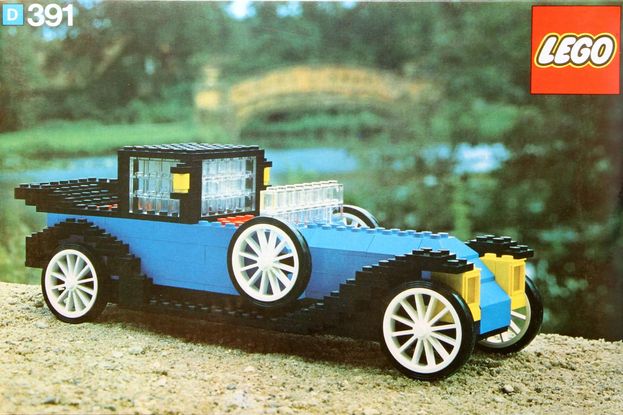 Set LEGO Basic 391 Police Car