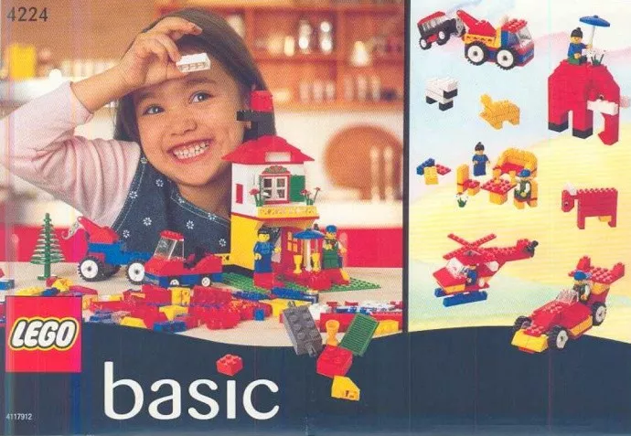 Set LEGO Basic 4224 My Home Bucket