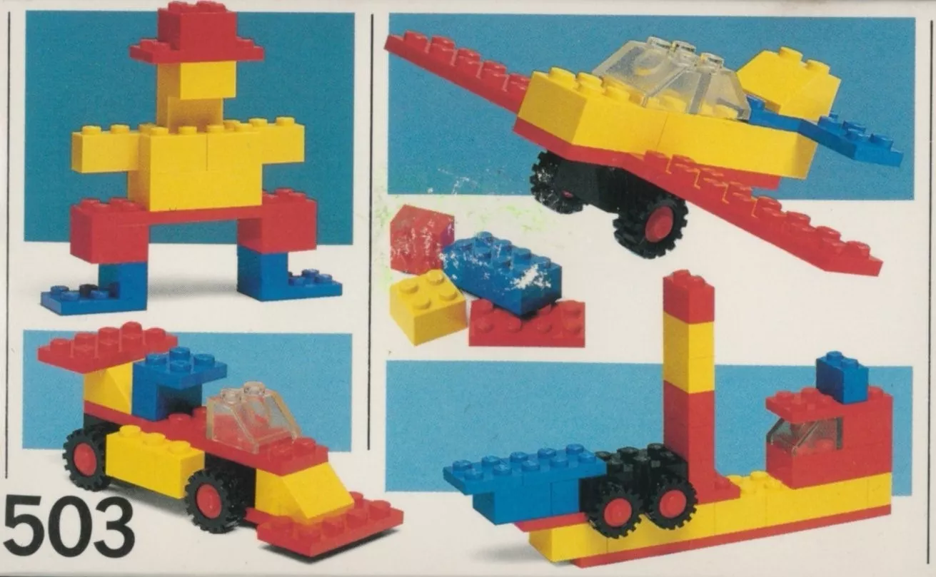 Set LEGO Basic 503 Basic Building Set, 5+