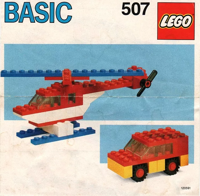 Set LEGO Basic 507 Basic Building Set, 5+